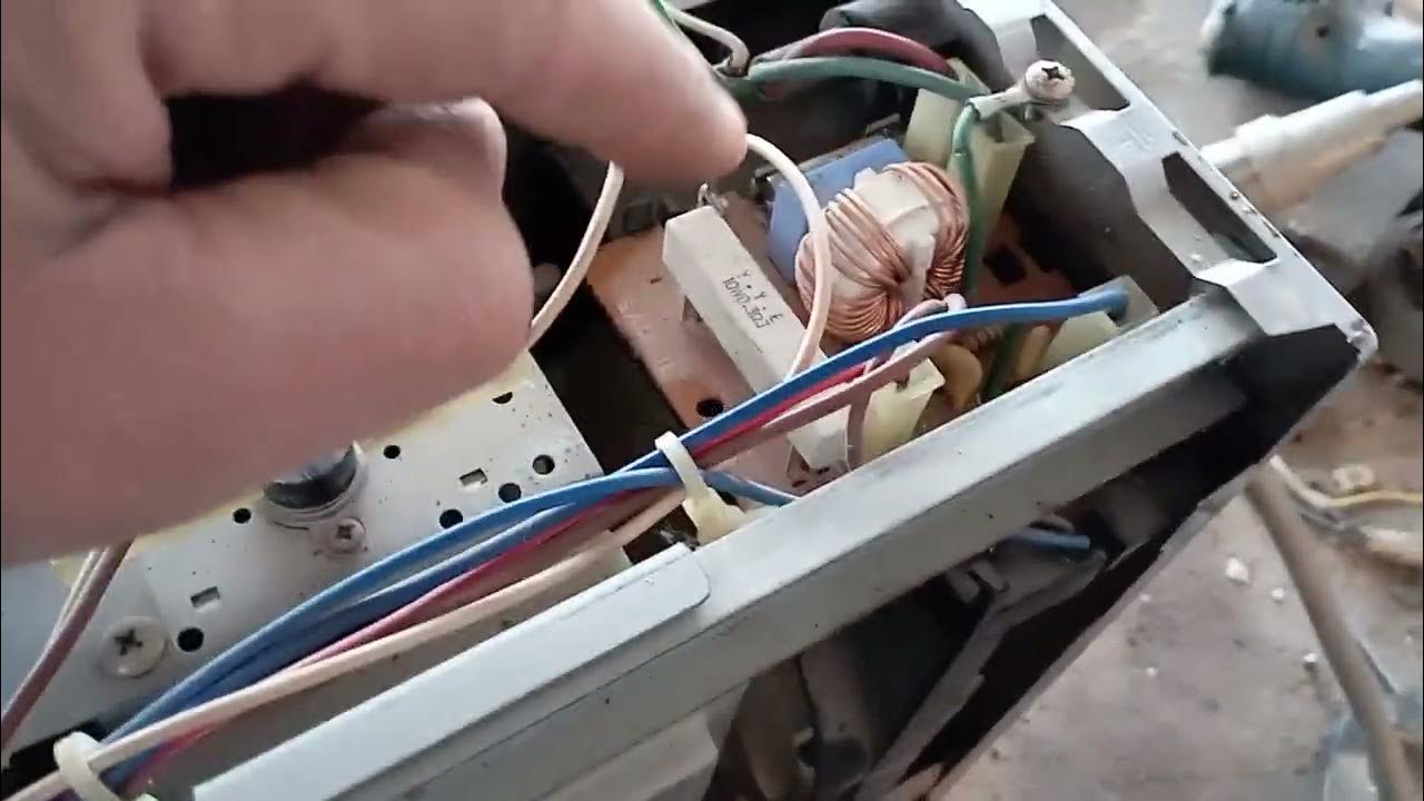 صيانة مشكلة عدم دوران الطبق